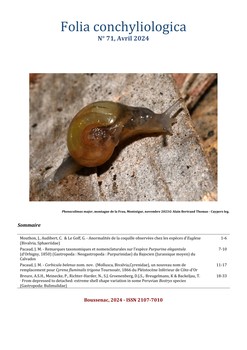 Folia Conchyliologica 71